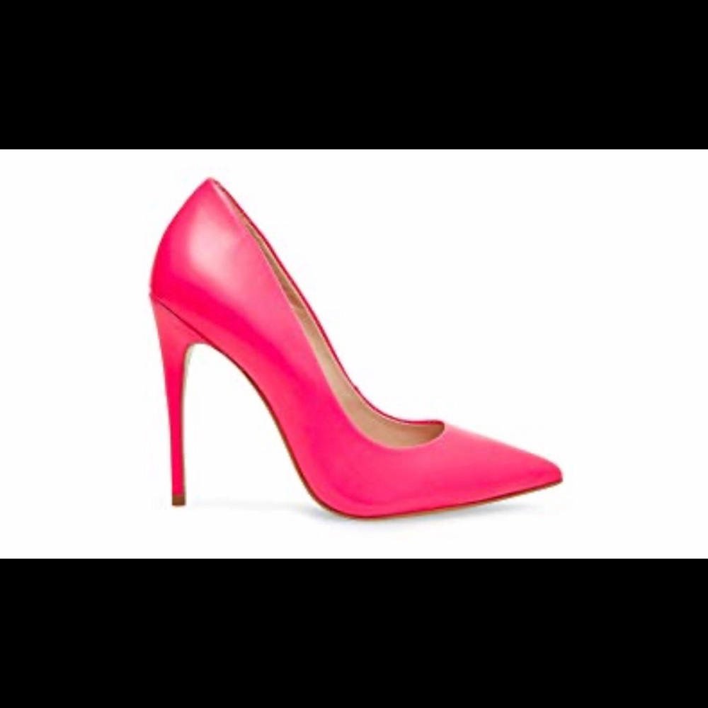 Steve Madden Daisie Neon Pink Pump